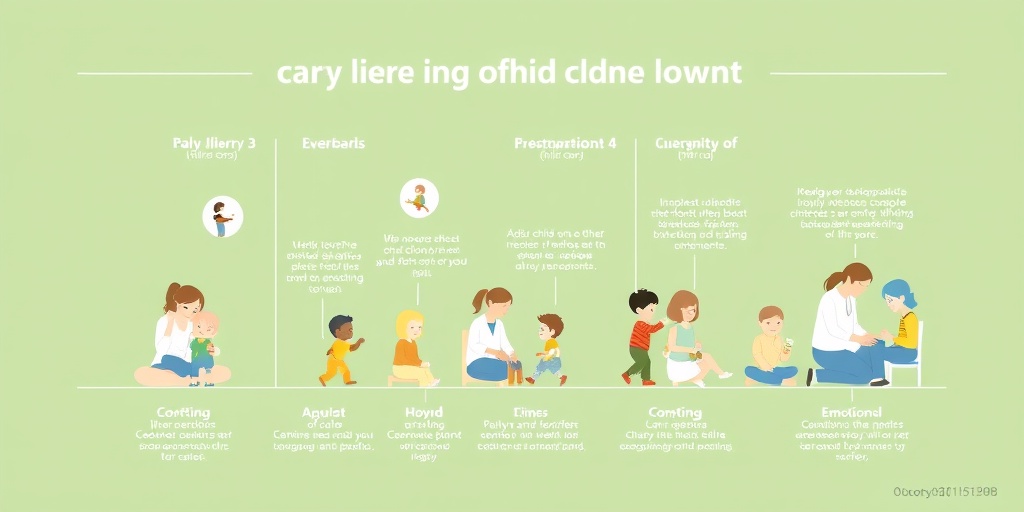 Illustrative timeline showcasing key child development milestones, emphasizing nurturing relationships with caregivers. 2.png