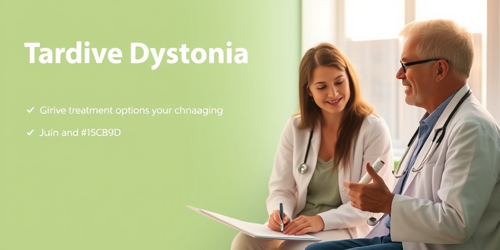 A healthcare professional discussing treatment options with a patient, surrounded by calming green hues in a clinical setting.  4.png