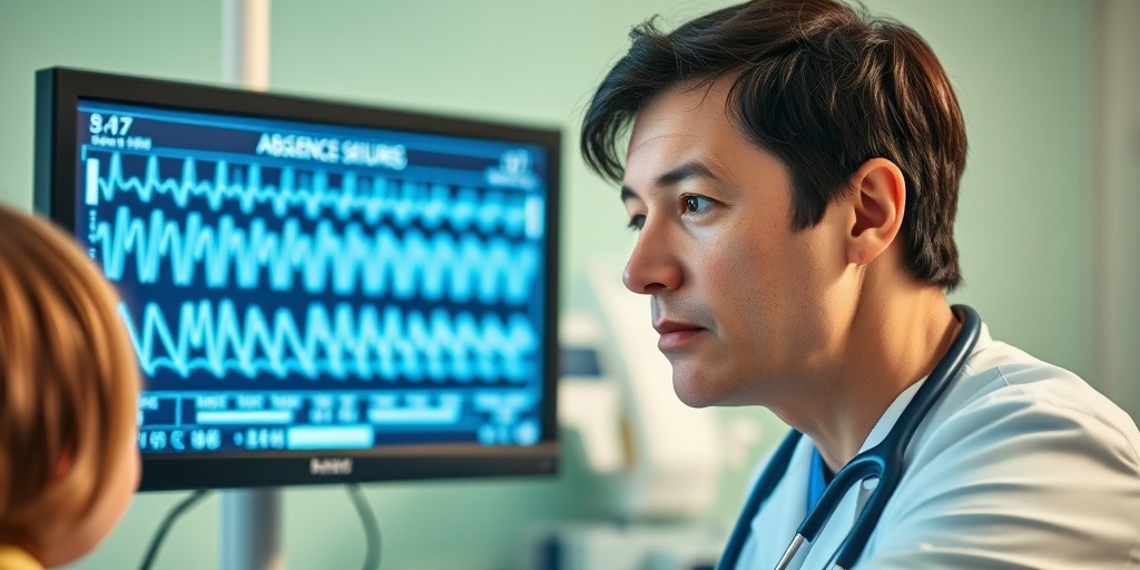 A medical professional reviews EEG results, focused on brain wave patterns, conveying empathy and seriousness in diagnosis. 4.png