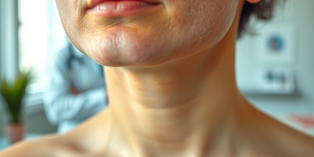Close-up of skin showing subtle yellowing, with a blurred medical professional discussing symptoms in the background.  2.png