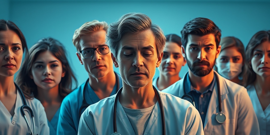 Diverse patients exhibit symptoms of Glucosyl Ceramide Lipidosis in a clinical setting, surrounded by caring medical professionals.  2.png