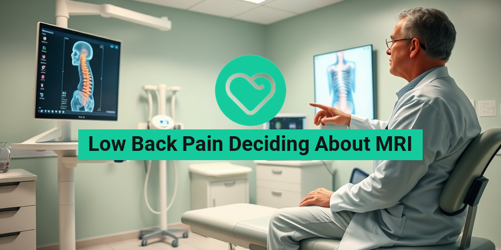 Low Back Pain Deciding About MRI health condition overview • Yesil Health AI