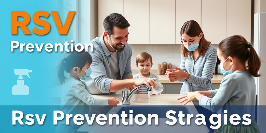 A family practices handwashing at home, teaching children hygiene with soap bubbles, promoting cleanliness and safety against RSV. 5.png