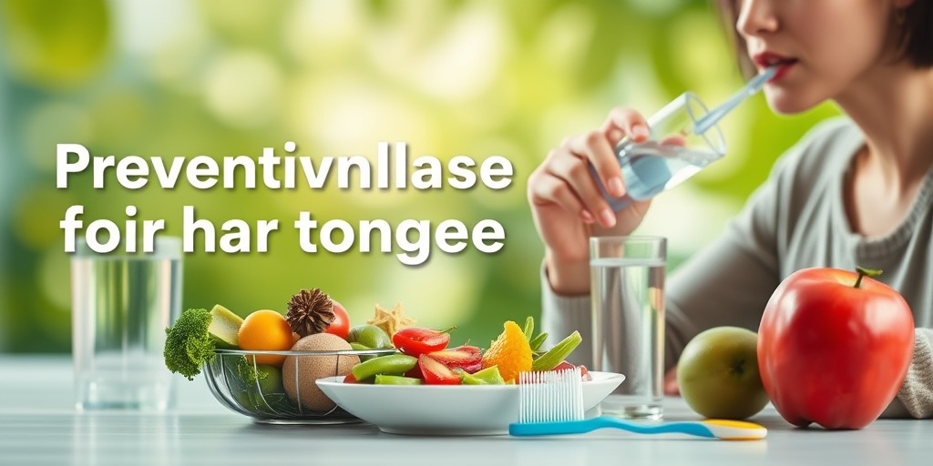 Tongue, Hairy medical care5.png