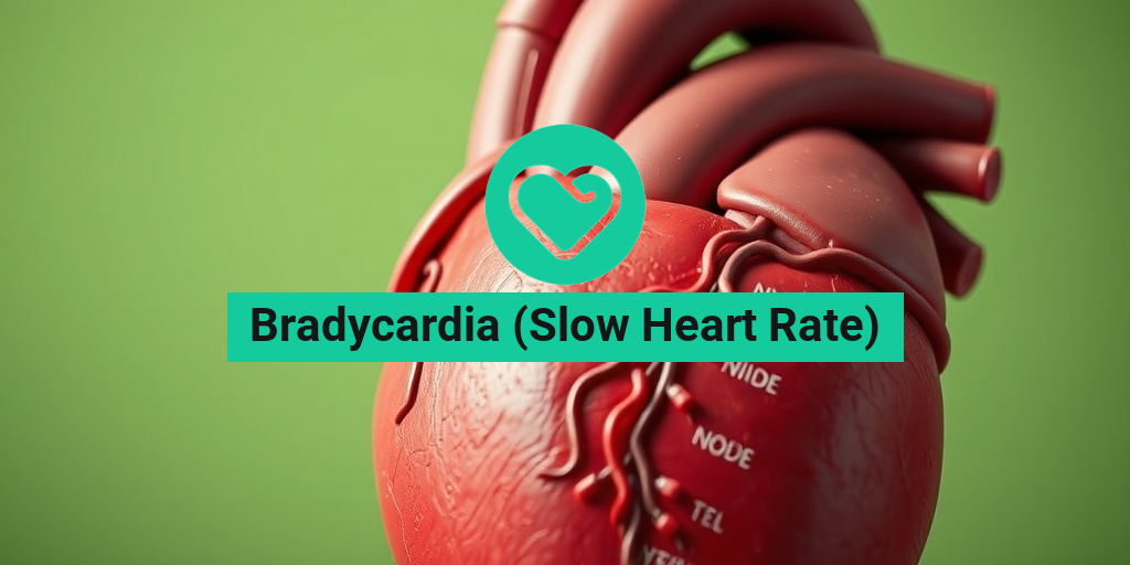 A close-up of a human heart showcasing the electrical conduction system, emphasizing the sinoatrial node in rich reds. • Yesil Health AI