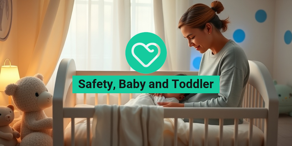 A cozy nursery with soft bedding, plush toys, and a gentle nightlight, radiating warmth and safety. β’ Yesil Health AI