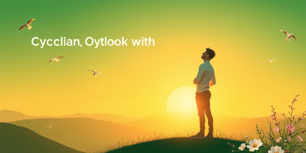 A person stands on a hilltop at sunrise, symbolizing hope and resilience in the journey of living with migraines.  5.png