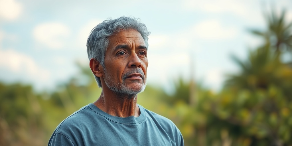 Patient reflecting on their pudendal neuralgia journey in a tranquil outdoor setting, symbolizing hope and resilience.  5.png