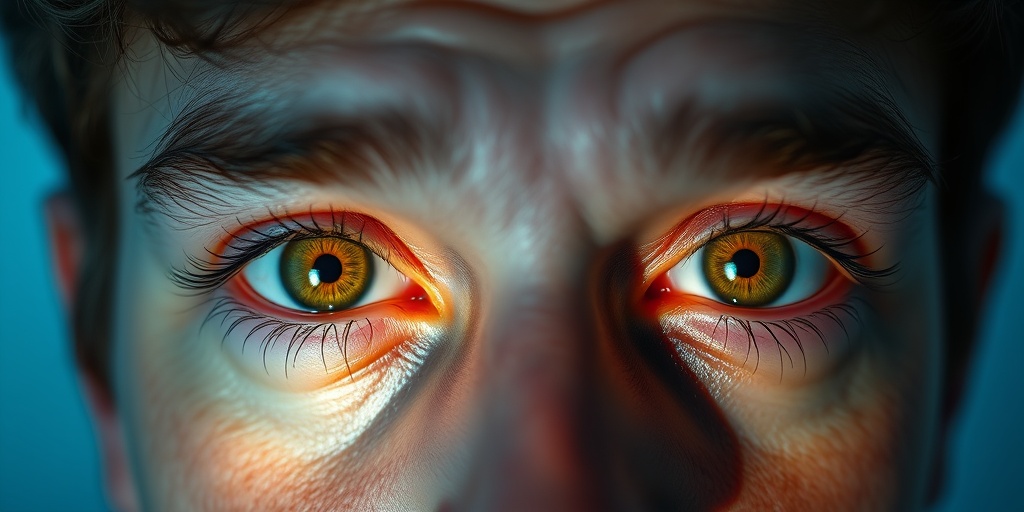 A close-up of eyes reveals yellowish sclera, highlighting icterus symptoms with dramatic yet soft lighting. 2.png
