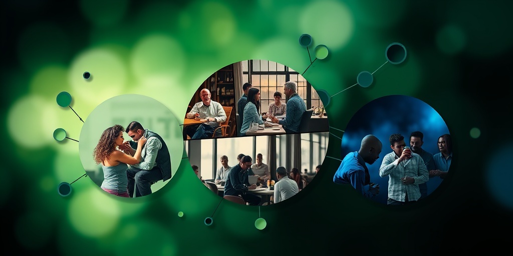 A collage illustrating risk factors for alcohol abuse, featuring family tension and heavy drinking among friends. 3.png