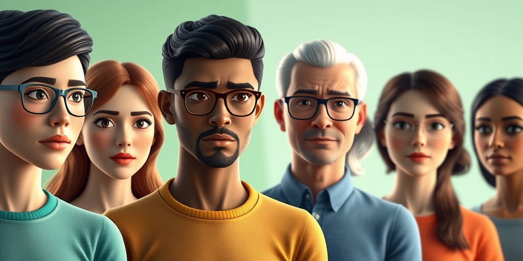 A diverse group of individuals representing AVM risk factors, with visual symbols illustrating genetic and age-related concerns.  3.png