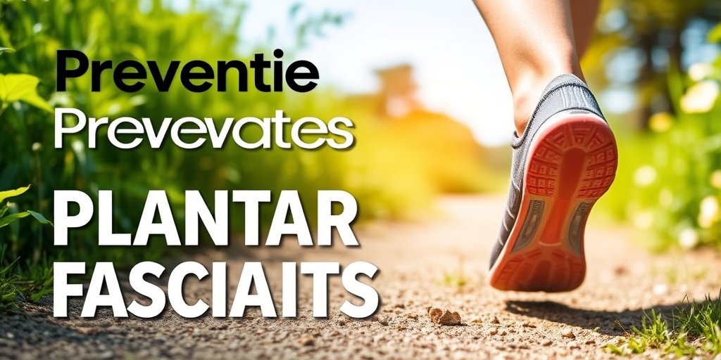 A person walks on a nature trail in supportive footwear, emphasizing foot alignment amidst lush greenery and uplifting lighting.5.png