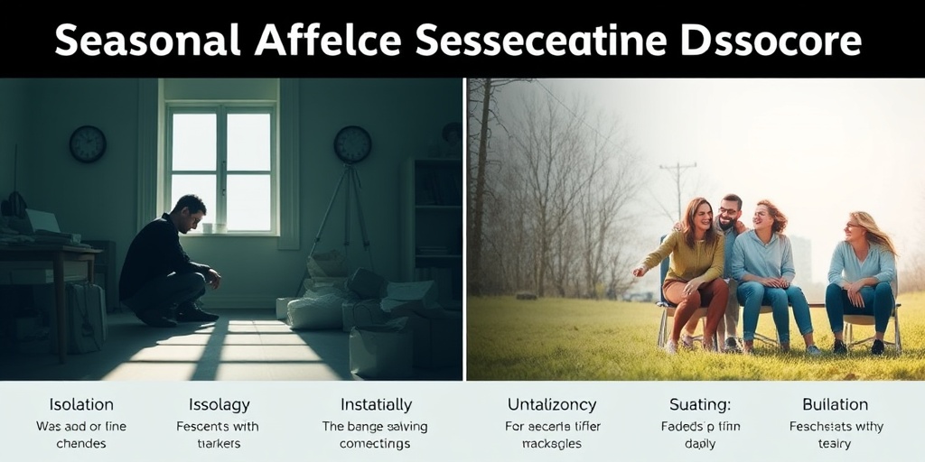 A split-screen image contrasts isolation in a dim room with friends enjoying a sunny day, highlighting social connections.3.png