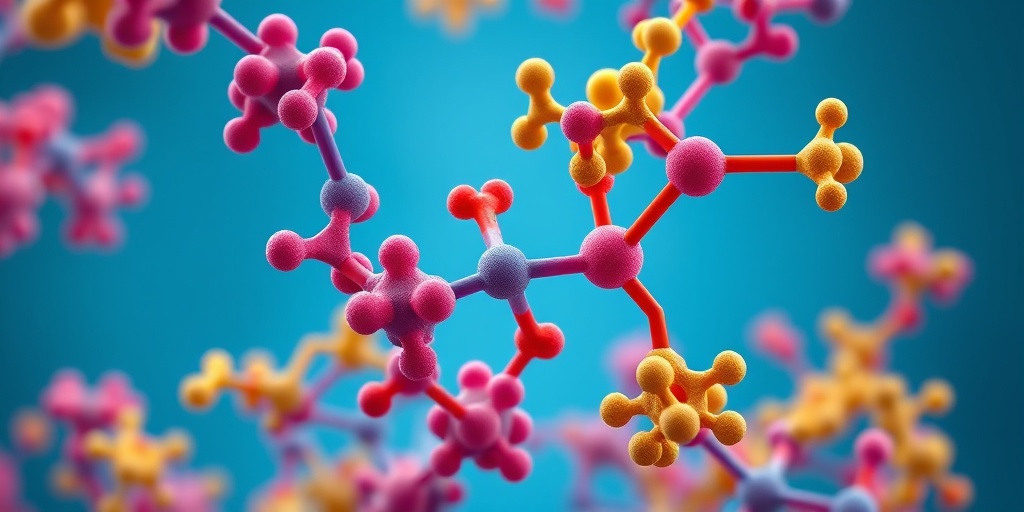Colorful molecular structures illustrate the biochemical pathway of Ornithine Transcarbamylase Deficiency, enhancing scientific understanding. 2.png