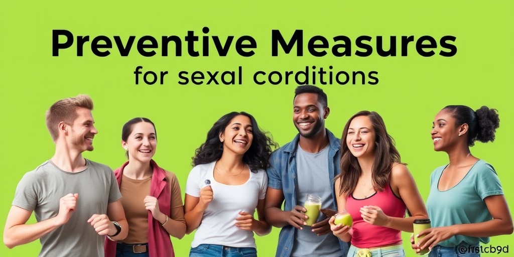 Individuals engage in healthy activities, promoting preventive measures for sexual conditions in a vibrant, supportive environment.  5.png