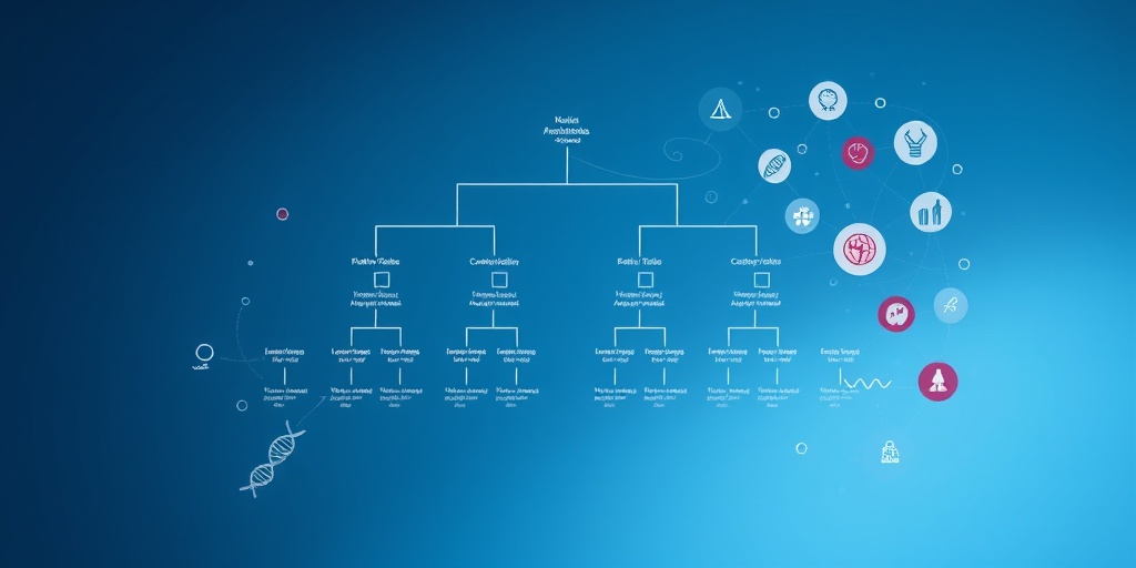 A family tree diagram illustrating genetic and environmental risk factors for Finnish Type Amyloidosis against a subtle blue background.  3.png