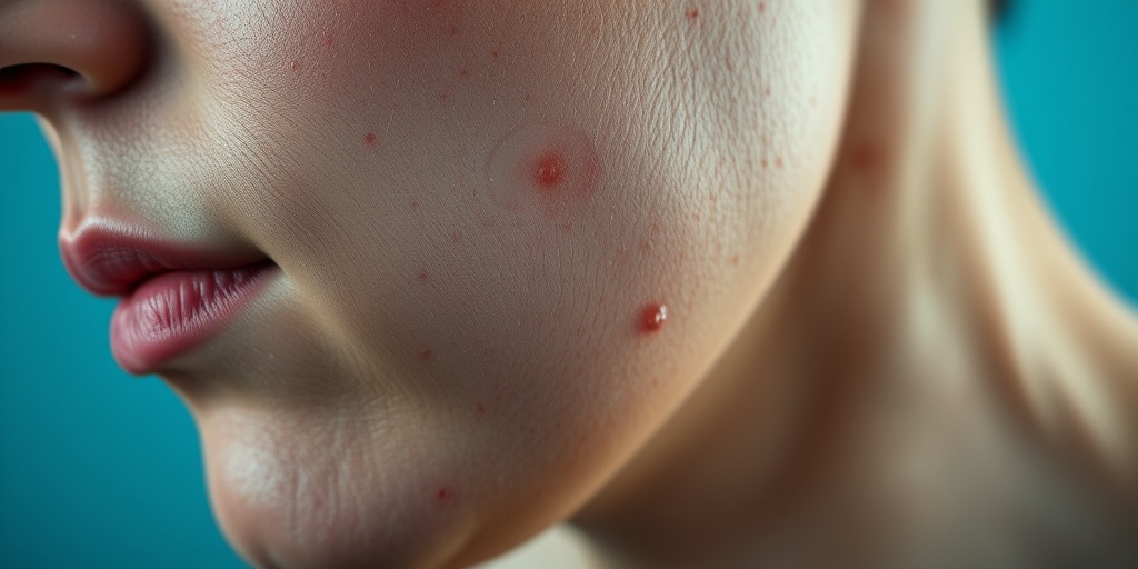 Close-up of skin with neurofibromatosis, highlighting café-au-lait spots against a soft blue background. 2.png